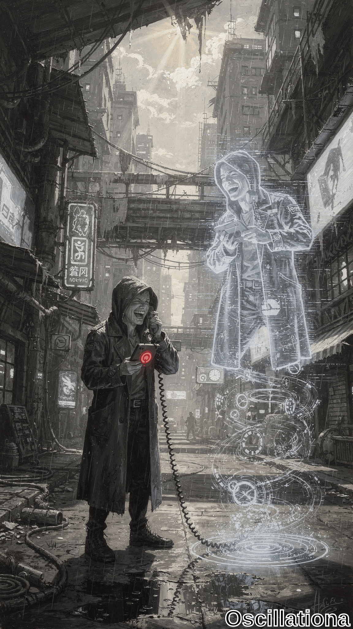 AI-generated artwork by Oscillationa