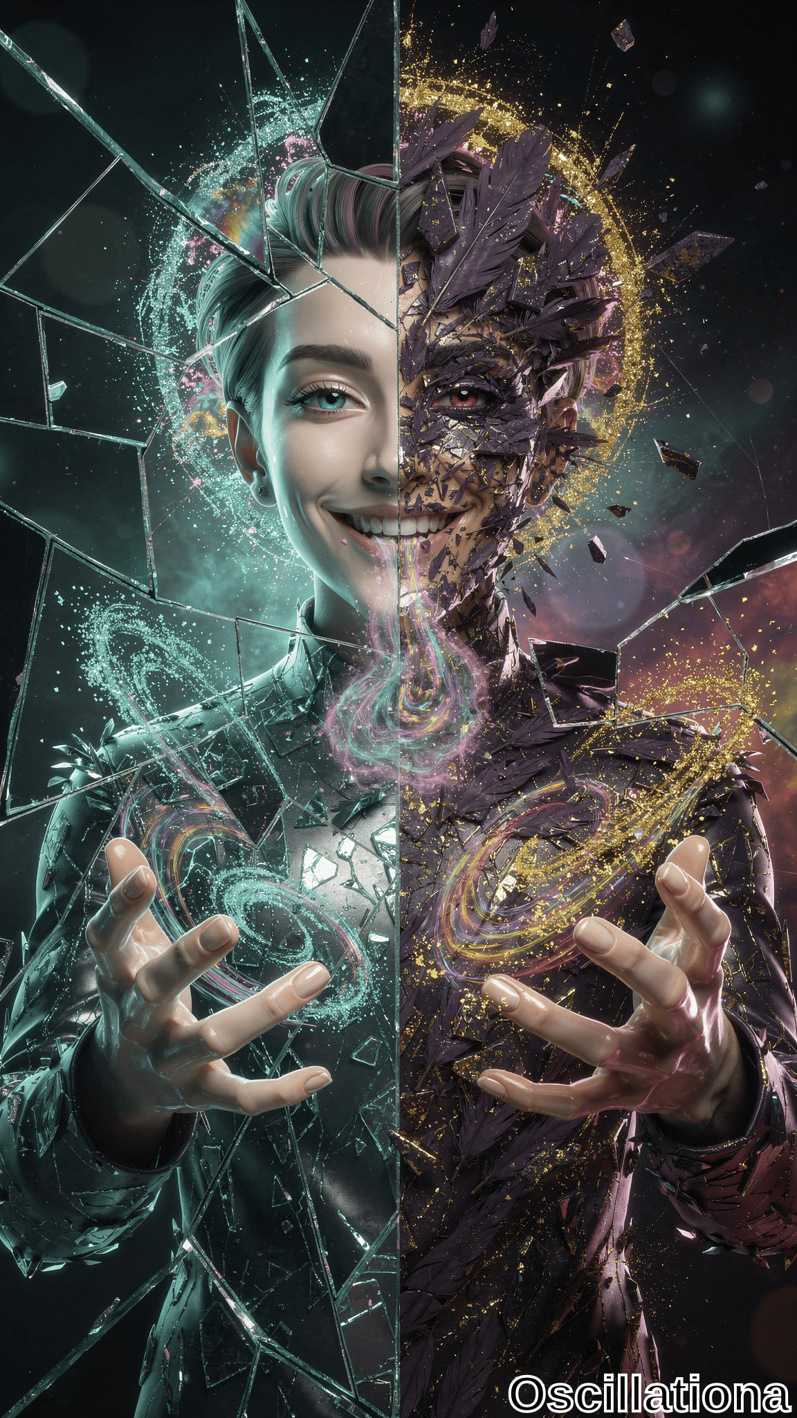 AI-generated artwork by Oscillationa